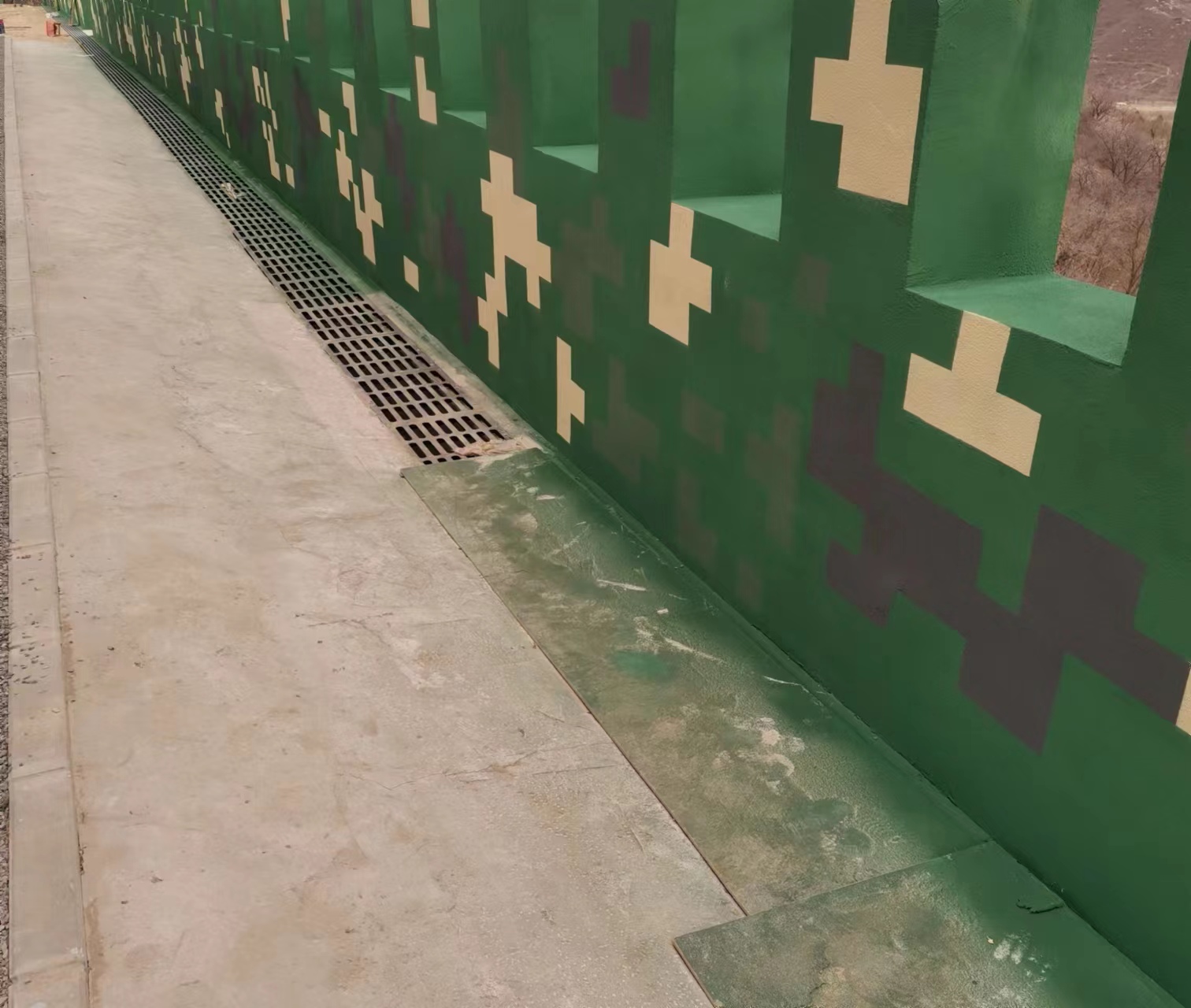 朝阳围墙迷彩喷涂,数迷彩漆